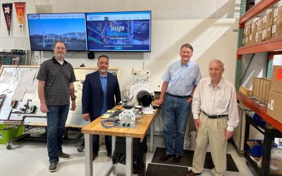 May 2022 – Recent visit from Mr. Winsor (Chip)Letton and Mr. Klaus Zanker